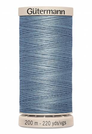 Gutermann Cotton Hand Quilting Thread 200m/219yds | Light Slate Blue - 5815