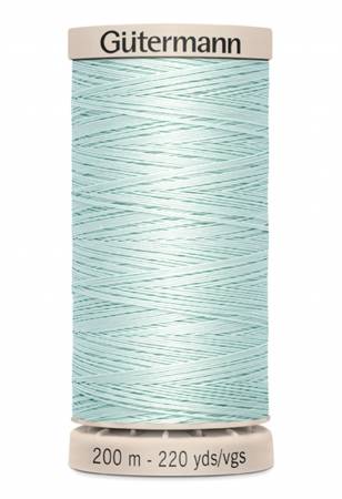 Gutermann Cotton Hand Quilting Thread 200m/219yds | Aqua Mist - 7918