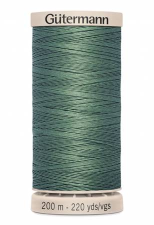 Gutermann Cotton Hand Quilting Thread 200m/219yds | Frosty Green - 8724