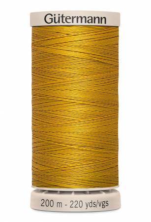 Gutermann Cotton Hand Quilting Thread 200m/219yds | Old Gold - 956