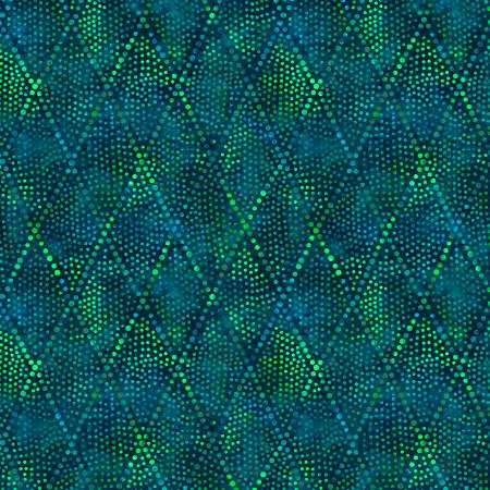 Teal Diamond Dots 108" Cotton (2088-775) – Sold in UNITS of ¼ metre