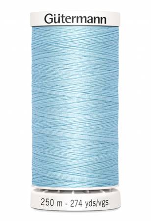 Gutermann Sew-all Polyester All Purpose Thread 250m| Baby Blue (250M-206)