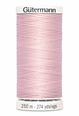 Gutermann Sew-all Polyester All Purpose Thread 250m/273yds | Petal Pink