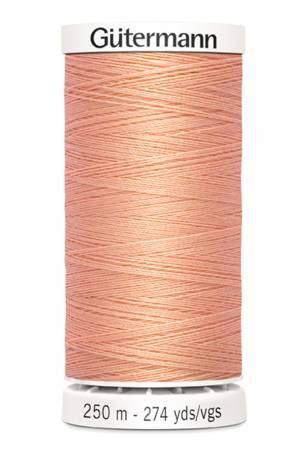 Gutermann Sew-all Polyester All Purpose Thread 250m/273yds | Peach