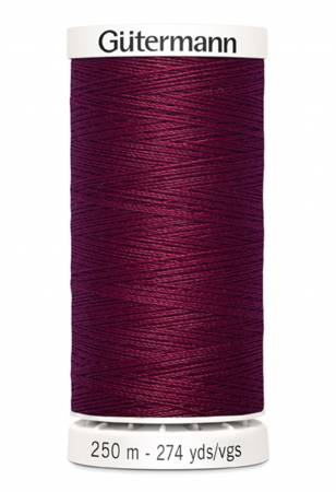 Gutermann Sew-all Polyester All Purpose Thread 250m| Garnet (250M-443)