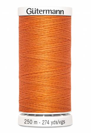 Gutermann Sew-all Polyester All Purpose Thread 250m| Apricot (250M-460)