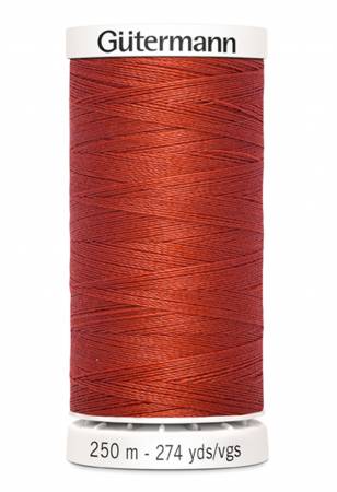 Gutermann Sew-all Polyester All Purpose Thread 250m| Copper (250M-476)