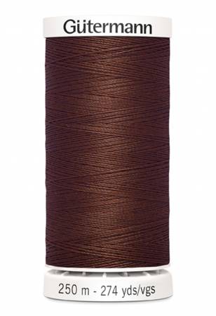 Gutermann Sew-all Polyester All Purpose Thread 250m | Chocolate (250M-578)