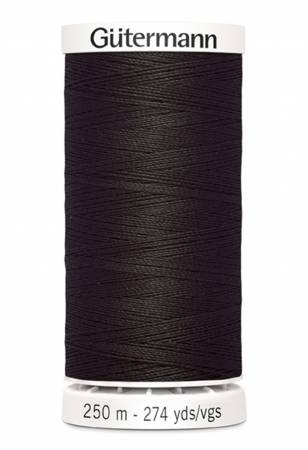 Gutermann Sew-all Polyester All Purpose Thread 250m| Brown (250M-596)