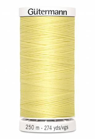 Gutermann Sew-all Polyester All Purpose Thread 250m| Cream (250M-805)