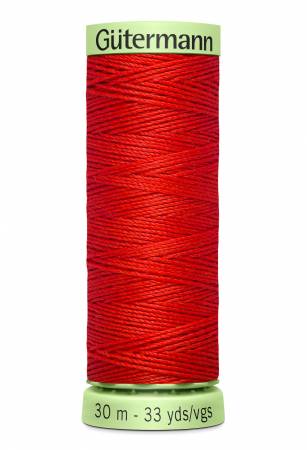 Gutermann Heavy Duty Polyester Topstitching Thread 30m/33yds | Flame Red (405)