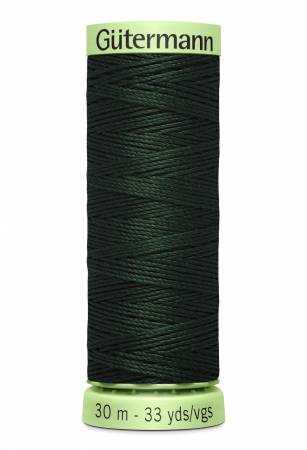 Gutermann Heavy Duty Polyester Topstitching Thread 30m/33yds | Forest Green (792)
