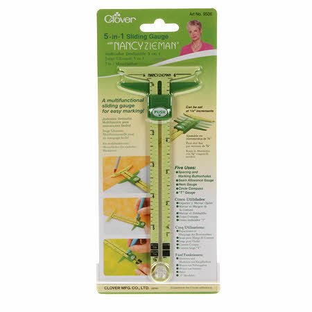 5 - in - 1 Sliding Gauge - Maple Leaf Quilting Company Ltd.