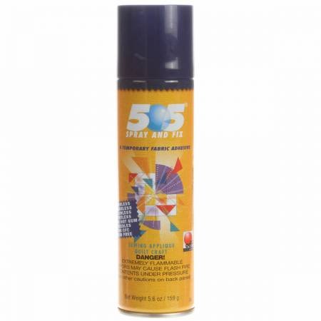 505 Spray & Fix Temporary Repositionable Fabric Adhesive 7.2oz (ORMD) - Maple Leaf Quilting Company Ltd.