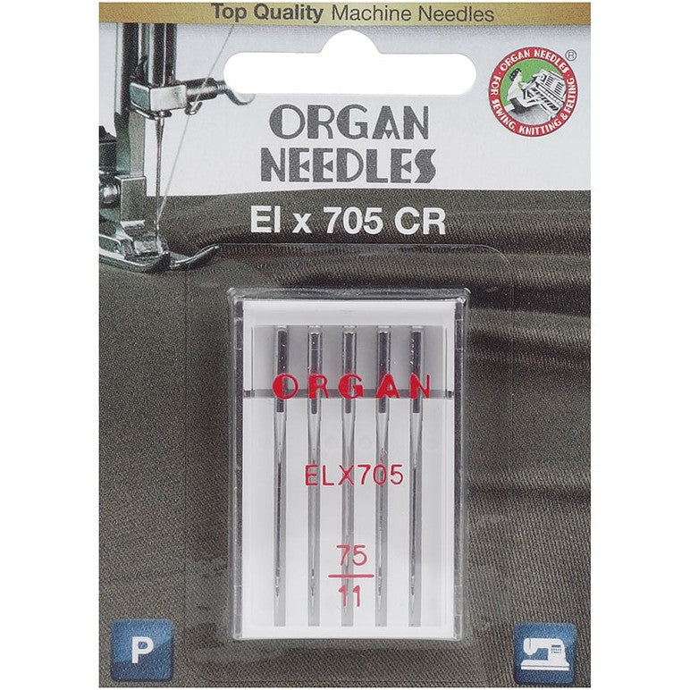 Organ Overlock EL x 705 CR 5 Pk (75/11)