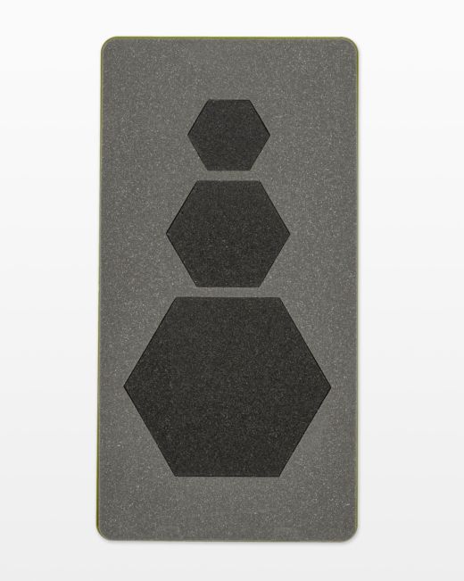 GO! Hexagon-1", 1 1/2", 2 1/2" Sides Die (55011)-Accuquilt-Accuquilt-Maple Leaf Quilting Company Ltd.