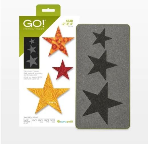 GO! Star Die (55028)-Accuquilt-Accuquilt-Maple Leaf Quilting Company Ltd.