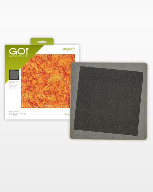 GO! 8" Finished Square Die (55058)-Accuquilt-Accuquilt-Maple Leaf Quilting Company Ltd.
