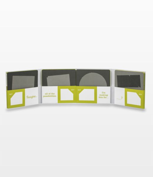 GO! Die Storage Folders - 10" x 10" (55852)-Accuquilt-Accuquilt-Maple Leaf Quilting Company Ltd.