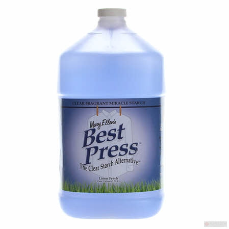 Best Press Spray Starch Linen Fresh Scent Gallon Refill Size (60065-1) * Additional Shipping Charges