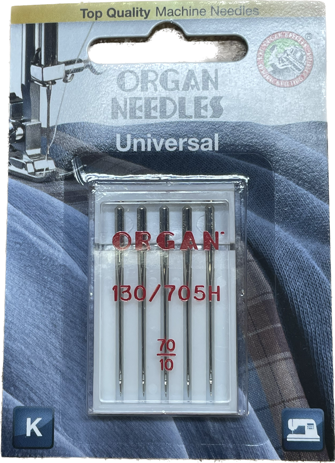 Organ Needles Universal Size 70/10 Eco Pack (3000101)