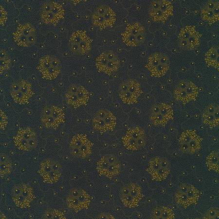 Berries Black 108" Cotton (AUJDX210002) – Sold in UNITS of ¼ metre