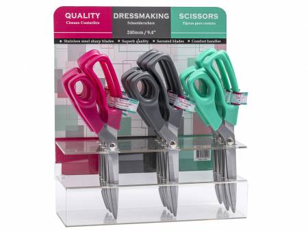 Dressmaking Scissors 9.75" - Assorted Colours (B4817)