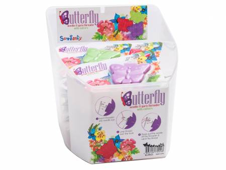 Butterfly Needle & Yarn Threader - Assorted Colours (DJ235LL)