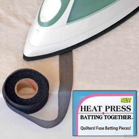 Heat Press Batting Together 3/4 in x 10yds (HP34BL - Black)