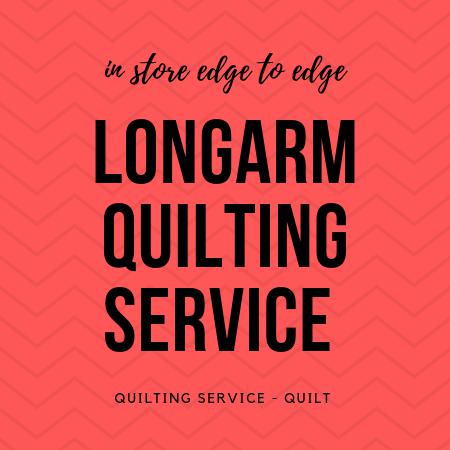 Quilting - IN STORE E2E (Quilt 1)