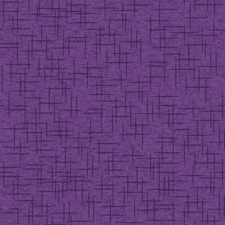 Purple Linen Kimberbell Texture 108" Cotton (QB204M-V) - Sold in UNITS of 1/4 metre
