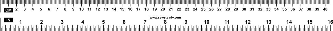 Sew Steady 16" Static Cling Ruler