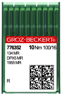 Groz-Beckert MR134 3.5 Sharp 100/16 Needles Pkg/10 (100 Needles) - Fits Innova, Gammill, and APQS
