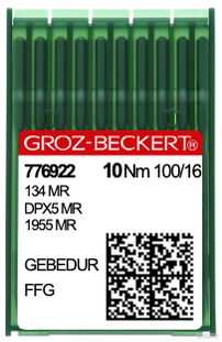 Groz-Beckert MR134 Titanium 3.5 Ball Point Needles 100/16 - Fits Innova, Gammill, and APQS