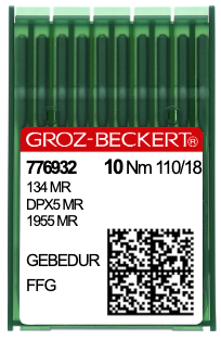 Groz-Beckert MR134 Titanium 4.0 Ball Point Needles 110/18 - Fits Innova, Gammill, and APQS
