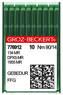 Groz-Beckert MR134 Titanium 3.0 Ball Point Needles 90/14 - Fits Innova, Gammill, and APQS