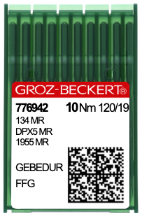 Groz-Beckert MR134 Titanium 4.5 Ball Point Needles 120/19 - Fits Innova, Gammill, and APQS
