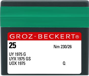 Groz-Beckert UY 1975 G/UOX1975 230 (Pack of 25)