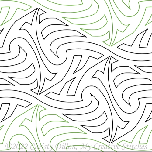 Tiger Stripes – 8.5” Paper Pantograph