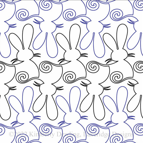 Cottontails – 12” Paper Pantograph