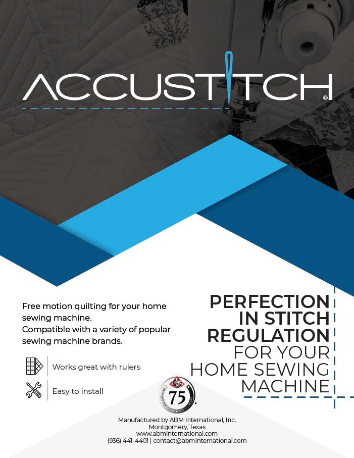 AccuStitch by Innova - Stitch Regulator Add - On - Maple Leaf Quilting Company Ltd.