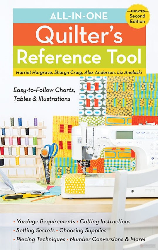 All in One Quilters Reference Tool Updated 2nd Edition - Maple Leaf Quilting Company Ltd.