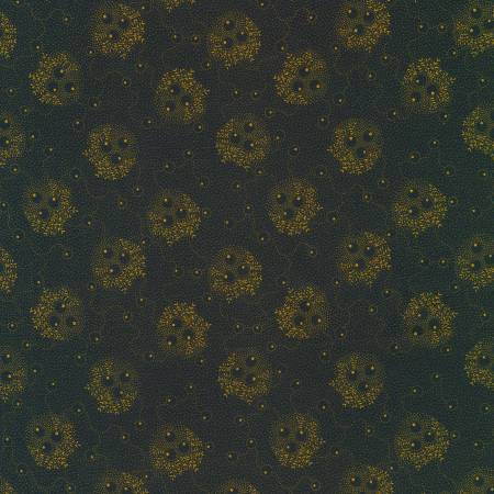 Berries Black 108" Cotton (AUJDX210002) – Sold in UNITS of ¼ metre - Maple Leaf Quilting Company Ltd.