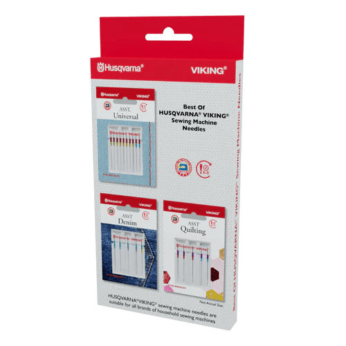 Best of Husqvarna Viking Sewing Machine Needles - 3 pack (920729096) - Maple Leaf Quilting Company Ltd.