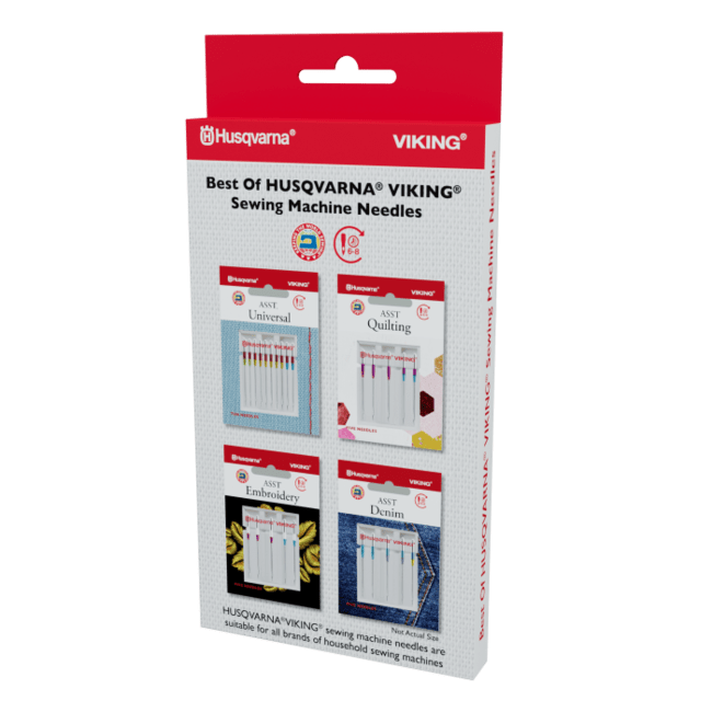 Best of Husqvarna Viking Sewing Machine Needles - 4 pack (920728096) - Maple Leaf Quilting Company Ltd.