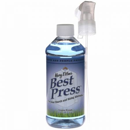 Best Press Spray Starch Linen Fresh Scent (16 oz) - Maple Leaf Quilting Company Ltd.