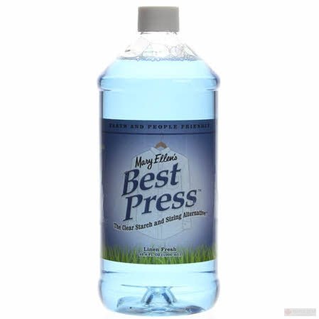 Best Press Spray Starch Linen Fresh Scent (32oz) - Maple Leaf Quilting Company Ltd.