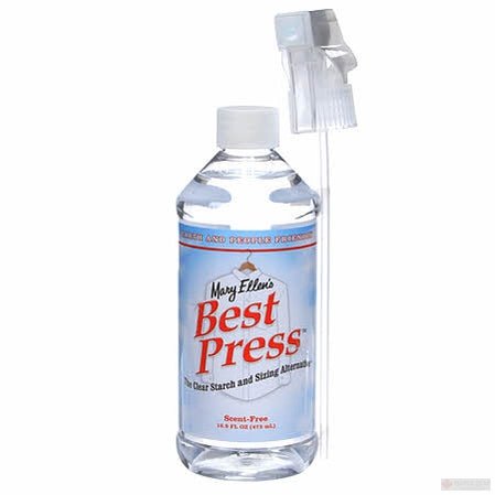 Best Press Spray Starch Scent Free (16 oz) - Maple Leaf Quilting Company Ltd.