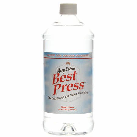 Best Press Spray Starch Scent Free (32oz) - Maple Leaf Quilting Company Ltd.