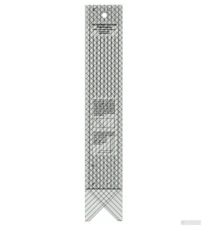 Bias Ruler 14in X 2.5in X .25in (TQM004D) - Maple Leaf Quilting Company Ltd.